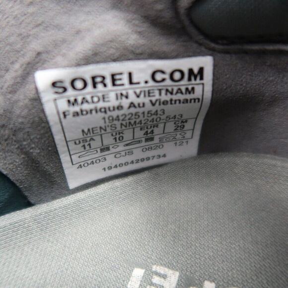 Sorel Shoes Mens 11 Sneakers Urban Athletic Lifestyle Kinetic Rush Active Sport - Picture 13 of 15